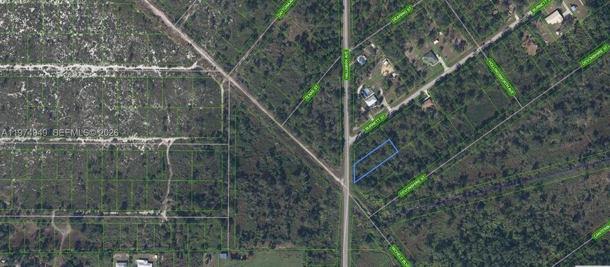 OWNER WILL FINANCE!!! Huge, oversized parcel is almost 1/2 acre (.45 acre). Like getting 2 lots in one! Frontage is on a nice, paved road. Highlands Park Estates is an established subdivision just a couple of miles East of the Town of Lake Placid. This location gives a private feel, but there are homes nearby. There are also many state owned preserved parcels in the proximity. Lake Istokpoga, a 27,000+ acre freshwater wilderness lake is just blocks away. There is a park with a dock and a clubhouse that can be rented for events. There is also another park, Windy Point, which has ample paved parking, public boat ramp, picnic pavilions, and nature observation area. School bus stops nearby this parcel. In five minutes you will be in the heart of Lake Placid, with shops, restaurants, churches, banks etc. OWNER WILL FINANCE!!! $4,000.00 DOWN $460.07 PER MONTH FOR 36 MONTHS @ 7% INTEREST.