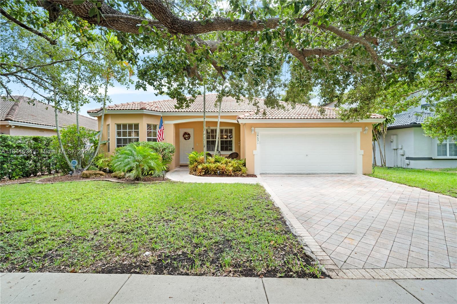Special offering at an exceptional list price! West Kendall beauty located in Corsica Place. This well-kept single-family home features 3 bedrooms, 2 baths, consistent 17" x 17" tile floors throughout, open kitchen, recessed lighting, high ceilings, granite kitchen counters, double stone kitchen sink, bay windows, a dedicated laundry room, spacious primary suite, new HVAC, new Whirlpool stainless steel appliance package and best of all NO HOA making this home a smart investment. The swimming pool area and lushly landscaped backyard are truly the highlight of this home. Property is within walking distance to top rated schools. So if you’re ready to live where every day feels like a vacation - and at a price that makes perfect sense - don’t wait. Schedule your private tour today!