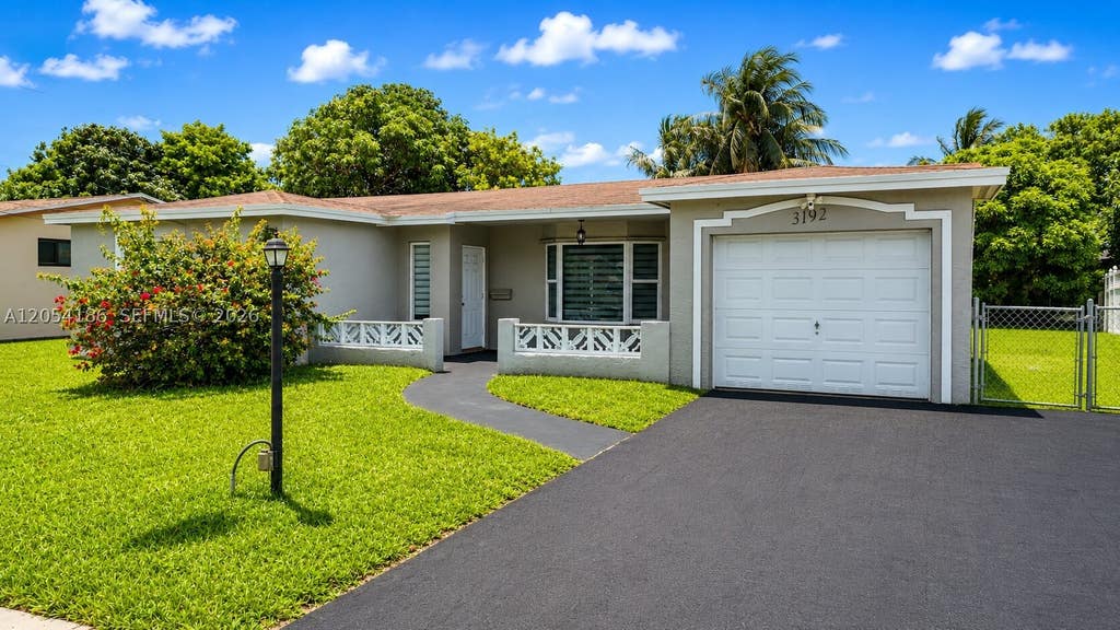 Photo of 3192 NW 40th Ct, Lauderdale Lakes, FL 33309 (MLS # A12054186)