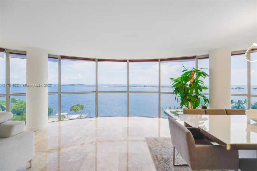 Discover elevated living at its finest in this luxurious 3-bedroom, 3-bathroom residence at the highly sought-after Atlantis on Brickell, located in the heart of Miami’s vibrant Brickell neighborhood. Unit 901 offers breathtaking, unobstructed views of Biscayne Bay, the Miami skyline, and the tranquil waters of the Atlantic Ocean from every room. Step inside and experience the open-concept living space, designed with sleek, modern finishes. The spacious living and dining area is bathed in natural light, perfect for both relaxation and entertaining. The apartment is fully furnished and essentially a turn key property for any family looking to move in asap. The building offers world-class amenities, including a fitness center, swimming pool, 24-hour concierge service, and secure parking.