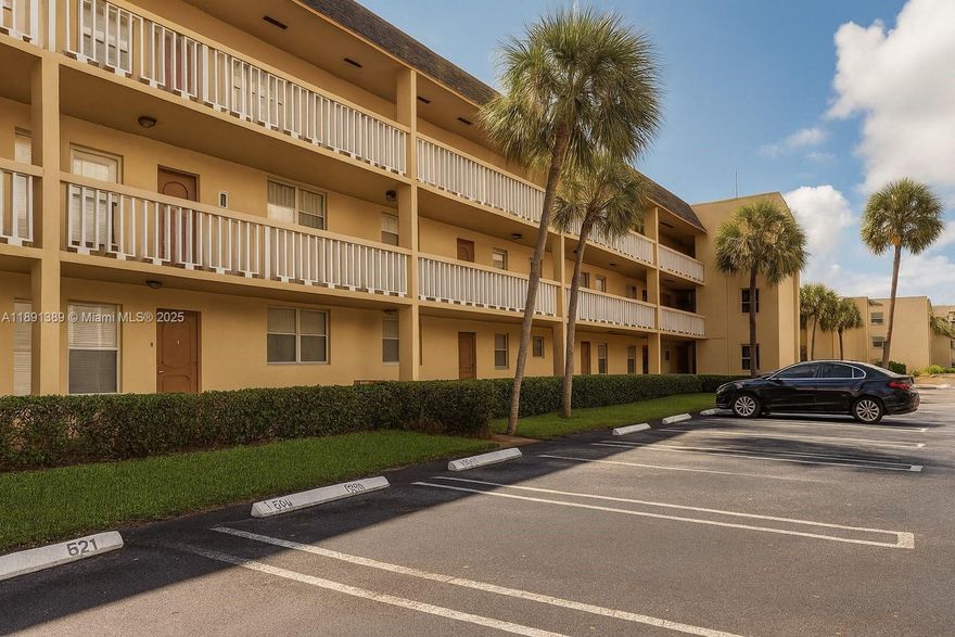 Beautifully remodeled 2 bedroom 2 bathroom first floor corner unit in the desirable 55+ Bermuda Club community! This rare unit offers a larger floor plan than standard models in the building featuring an extended living area a breakfast nook and a separate dining space. Enjoy stunning lakefront views from the main living areas with extra windows providing an abundance of natural light. The spacious layout includes two large bedrooms each with walk in closets and updated bathrooms. The kitchen and living areas have been tastefully upgraded with modern finishes. Corner unit location adds privacy convenience and extra square footage. Located in a quiet well maintained community with resort style amenities this move in ready condo is truly one of a kind.