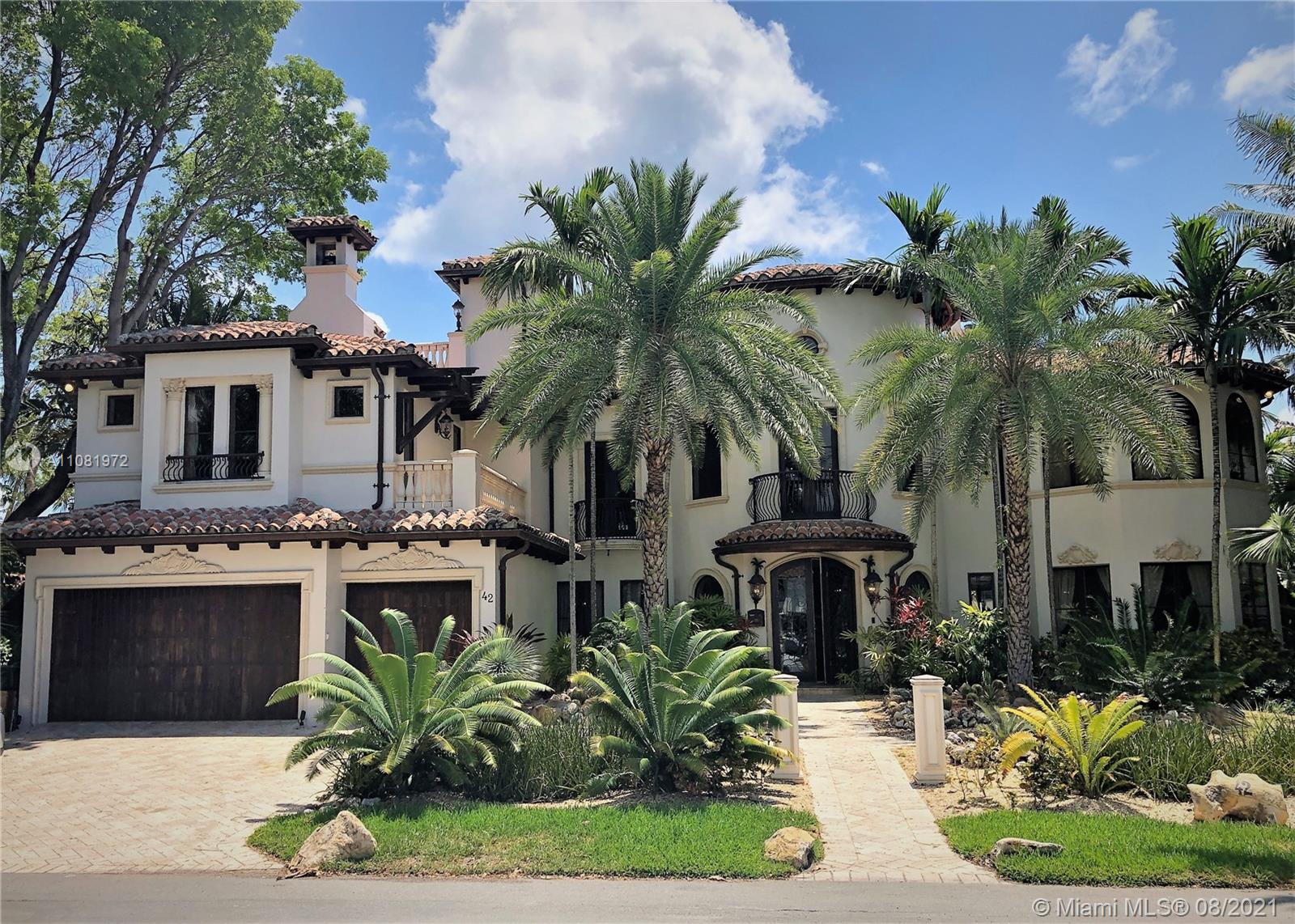 Priced to sell!! Stunning Mediterranean waterfront residence features 6 bed/6 baths, 3 half baths, office and media room. Three level floor plan w/ 3 car garage, 6 fireplaces, impact windows w/ elevator to all floors. This exuberant architectural home showcases the finest materials including wood beams, stone, wrought iron, travertine and hardwood flooring all with every corner elegantly decorated.
It's a boaters dream located in the desired multi-million Nurmi Isles area emphasizing outdoor living through the use of balconies, fireplaces, patios, rooftop terrace, tiki hut, jacuzzi, poolside barbecue area & Jet Dock on 100 ft deep water frontage. Walking distance to Las Olas with its fine shops and restaurants and to FT. Lauderdale beach. See cinematographic video & virtual tour.