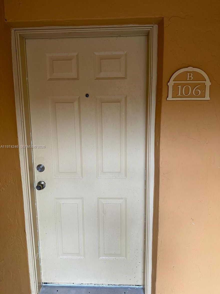 Very nice neighbourhood. This a is a 2 bedroom and 2 baths unit located in the 1st floor. This is a gated community with Gym, barbecue area, Tennis court, Security Patrol, Parking and a very nice pool. Unit is vacant. Please read brokers remarks for showing instructions.