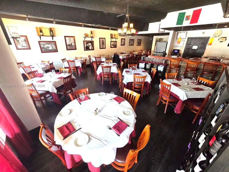 Successful Italian restaurant with 15-year history. Owner retiring. Located in the center of Fort Lauderdale’s historic district, this highly popular Italian restaurant is known for serving fresh and fabulous dishes. The restaurant is currently within a 2000 +/- SQFT location with 500 +/- outside terrace and has capacity for 50 guests. This business has operated successfully for 15 years with about 10 staff members, and has a wine and beer license available for transfer. Earning over 1,500 reviews and a 4.8 out of 5 rating online – it’s received lots of local praise and has loyal clientele. Neighboring businesses range from law offices to nail studios, allowing for a variety of foot traffic. Please see flyer/brochure for virtual tour. Business address and information to be disclosed upon executing NDA.