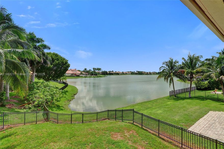 Rent this Spacious Lakefront home on an oversized lot. Nestled in the gated community of Cutler Cay that offers lots of great amenities to its residents. This home features lake views, marble floors, a second-floor terrace, and a detached maid's quarters/guest house. Extra-large master bedroom with seating area, 2 large walk in closets and private balcony facing the lake.  It also includes a two-car garage and a driveway with space for an additional two to three vehicles. Residents of Cutler Cay have access to a clubhouse with a large community pool, tennis courts, basketball courts, a spa, gym, and many other amenities! 24/7 Patrolled security gives an additional peace of mind for you and your family. Call now to schedule a viewing.