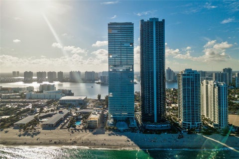 Photo of 18501 E Collins #1503, Sunny Isles Beach, FL 33160 (MLS # A12020768)