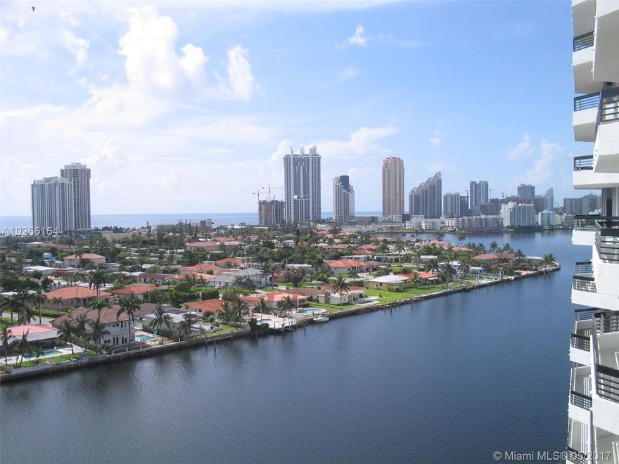*** Amazing Ocean and  Intracoastal view. Enjoy the boats passing by the best line in the building.
Roomy layout with access to balcony from living and bedroom.
** Impeccable condition** Courtesy bus to Aventura Mall and Publix. Community offer Gym, Tennis, convenience store, hair salon, restaurant, dry cleaner and more. 
"The unit is rented for $2150 month to month."
Very easy to show, Please call Gabriela the tenant.