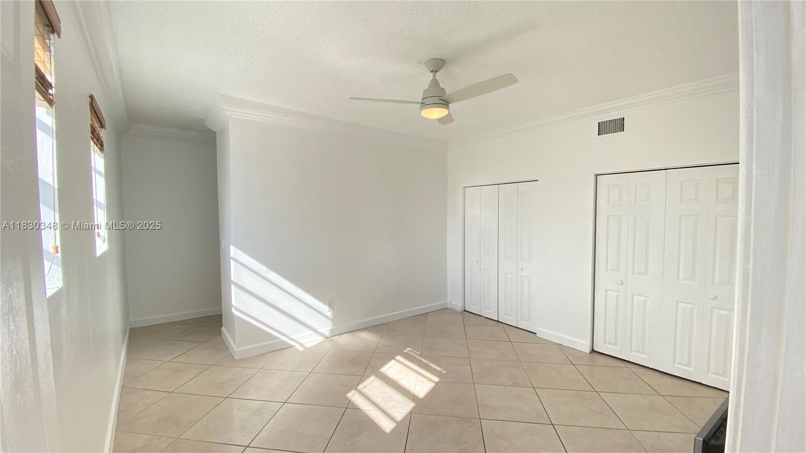 Beautifully Largest Unit in the Building 2BD & 2BA on the top floor. Unit is on the top 3rd floor with South exposure and great light due to the un-obstruction. Kitchen as an open concept, some NEW appliances that are all stainless, 2 bathrooms with tubs. tile floors throughout, central AC. Laundry on site (1 floor). Just 1 block form Lincoln Road. appreciate and enjoy the South Beach Life style. Secured building. Showing by appointment only, tenant occupied until Mid-August 2025. Resident Street parking only. NO Short-Term rental. Video tour available