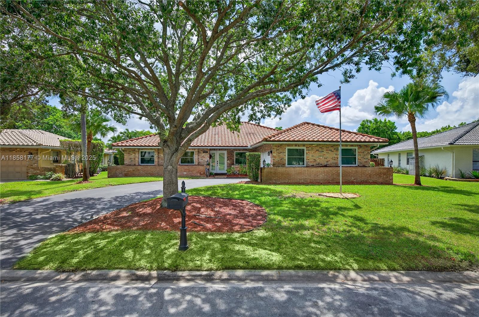 Discover endless potential in this 4-bedroom, 2-bath pool home, perfectly situated near premier shopping, dining, and entertainment. This spacious residence offers three versatile living areas, a large eat-in kitchen ideal for gatherings, and hurricane impact windows for peace of mind. Recent updates include two A/C units (2021) and a hot water heater (2023). With no HOA, you’ll enjoy the freedom to customize and create your dream retreat. A sparkling pool and generous outdoor space complete the package—this is an exceptional opportunity in a sought-after location.