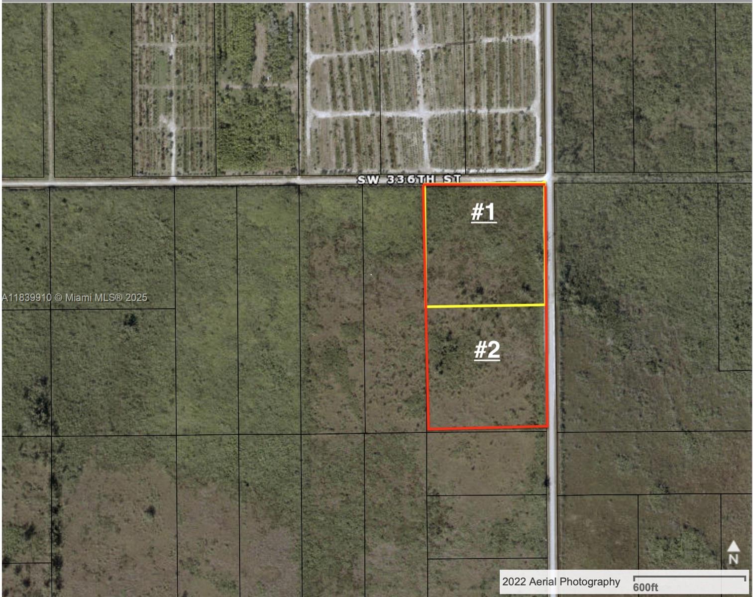 18.6 Acres outside the UDB but very close to motor speedway for future investment. Property is located on the corner of 336th St SW 117th Ave.
2 lots; 30-7924-001-4900 and 30-7924-001-5200