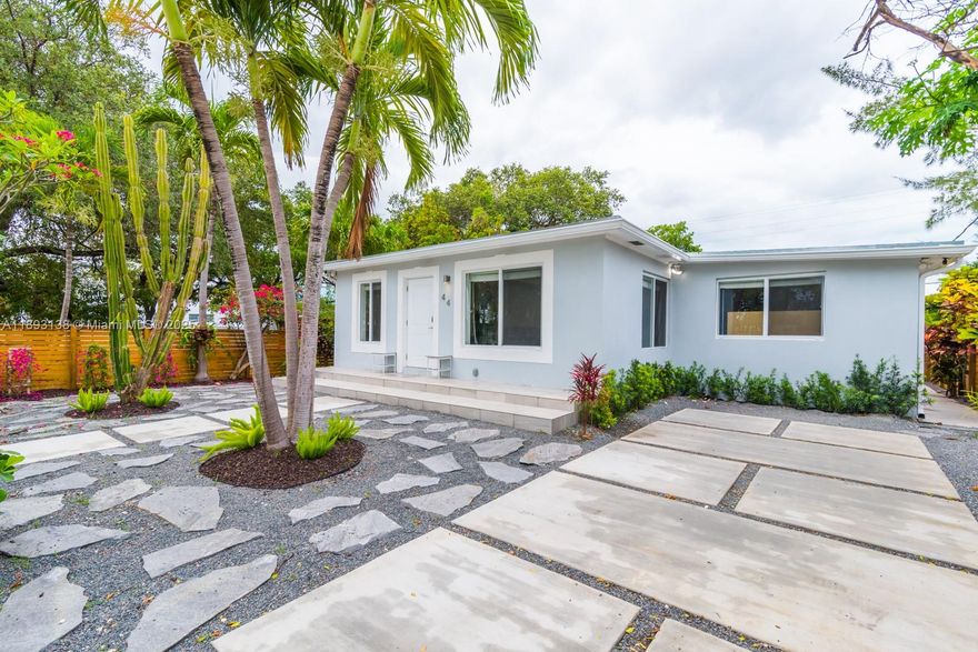 GORGEOUS COMPLETELY REMODELED IN 2016, 3 BR 2 BA, 1,800 SF HOME WITH LOTS OF NATURAL LIGHT. FEATURES INCLUDE: WOOD LIKE TILES, QUARTZ COUNTER TOPS, BRAND-NEW STAINLESS-STEEL APPLIANCES, AUTOMATIC GATE OPENER, DRYWAY PARKING FOR 2 SPACES, COMPLETELY FENCED. BEAUTIFUL & SPACIOUS BACK YARD WITH ROOM FOR A POOL. ONE BLOCK FROM THE DESIGN DISTRICT WITH HIGH-END SHOPPING & SOPHISTICATED DINING. THIS IS THE OPPORTUNITY TO LIVE, WORK & PLAY IN MIAMI'S TRENDIEST AREA. CLOSE TO MIDTOWN, WYNWOOD AND BEACHES.