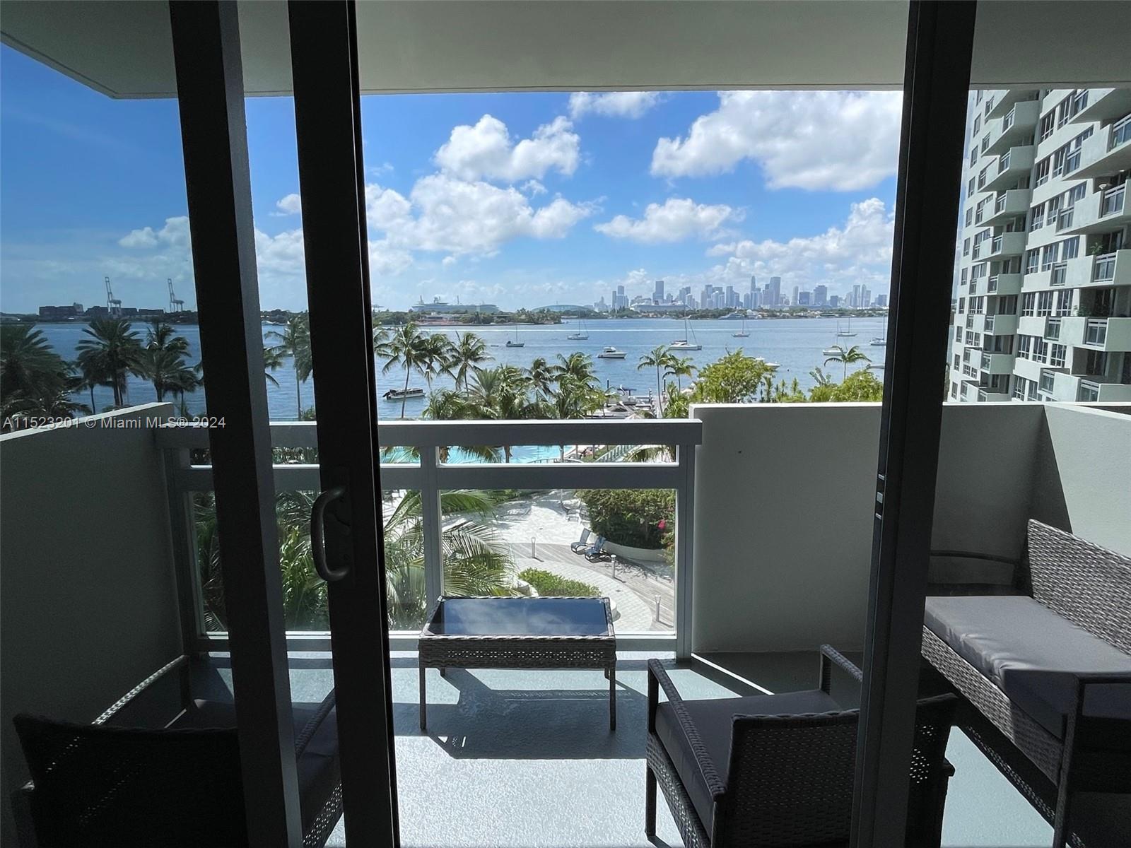 Rental Property at 1500 Bay Rd 522S, Miami Beach, Miami-Dade County, Florida - Bedrooms: 2 
Bathrooms: 2  - $4,800 MO.