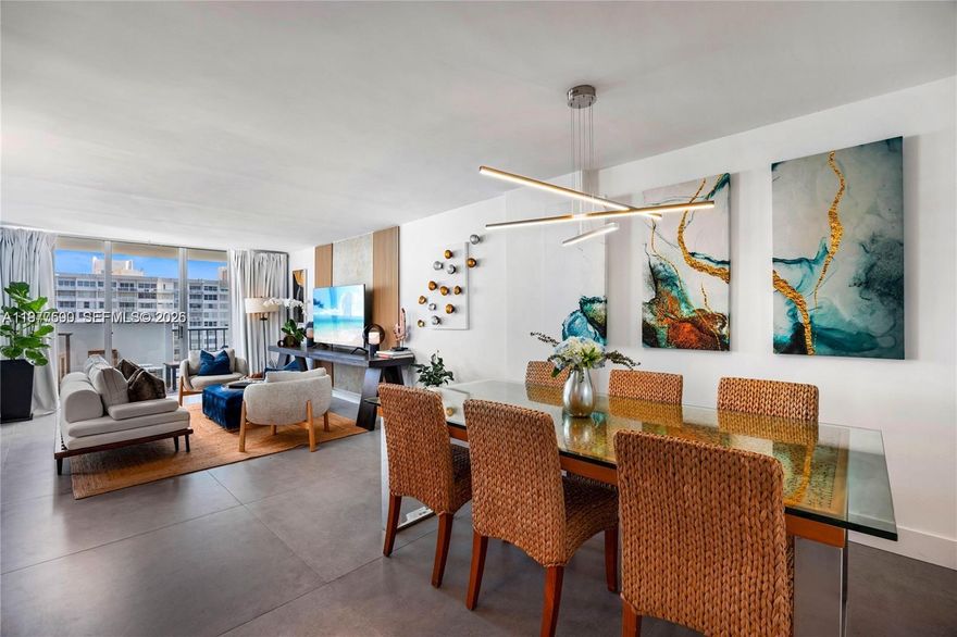 Wow! A Perfect 10 With Breathtaking Panoramic Views! This Completely Renovated 17th-floor Condo In The Heart Of Aventura Offers Luxury Living At Its Finest. This 2 bedroom, 2 bath Residence Has Been Thoughtfully Reimagined By An Interior Designer And Features Finest Finishes Throughout Including Large 48x48 Porcelain Flooring, Quartz Countertops, Custom Lighting, and A Completely Renovated Sleek Chef’s Kitchen With Brand-new Appliances. Sun-drenched Living Spaces Open To A Private Balcony Showcasing Spectacular Water Views. One Of The Bedrooms Features Elegant Sliding Glass Walls, Offering The Flexibility To Easily Convert The Space Into A Den, Home Office, Or Expanded Living Area To Suit Your Lifestyle. Located In A Full-service Building With Exceptional Amenities Including Two Resort-style Pools, A 24 hour Fitness Center, 24 hour Security, And Assigned Covered Parking. A Rare Opportunity To Own A Beautifully Designed Residence In One Of Aventura’s Most Desirable Locations.