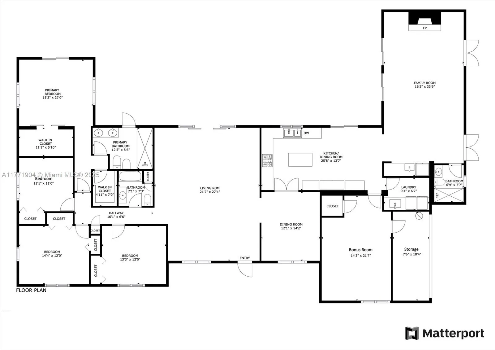 Coral Gables, Florida 33156, United States, 4 Bedrooms Bedrooms, ,3 BathroomsBathrooms,Residential,Active,96485
