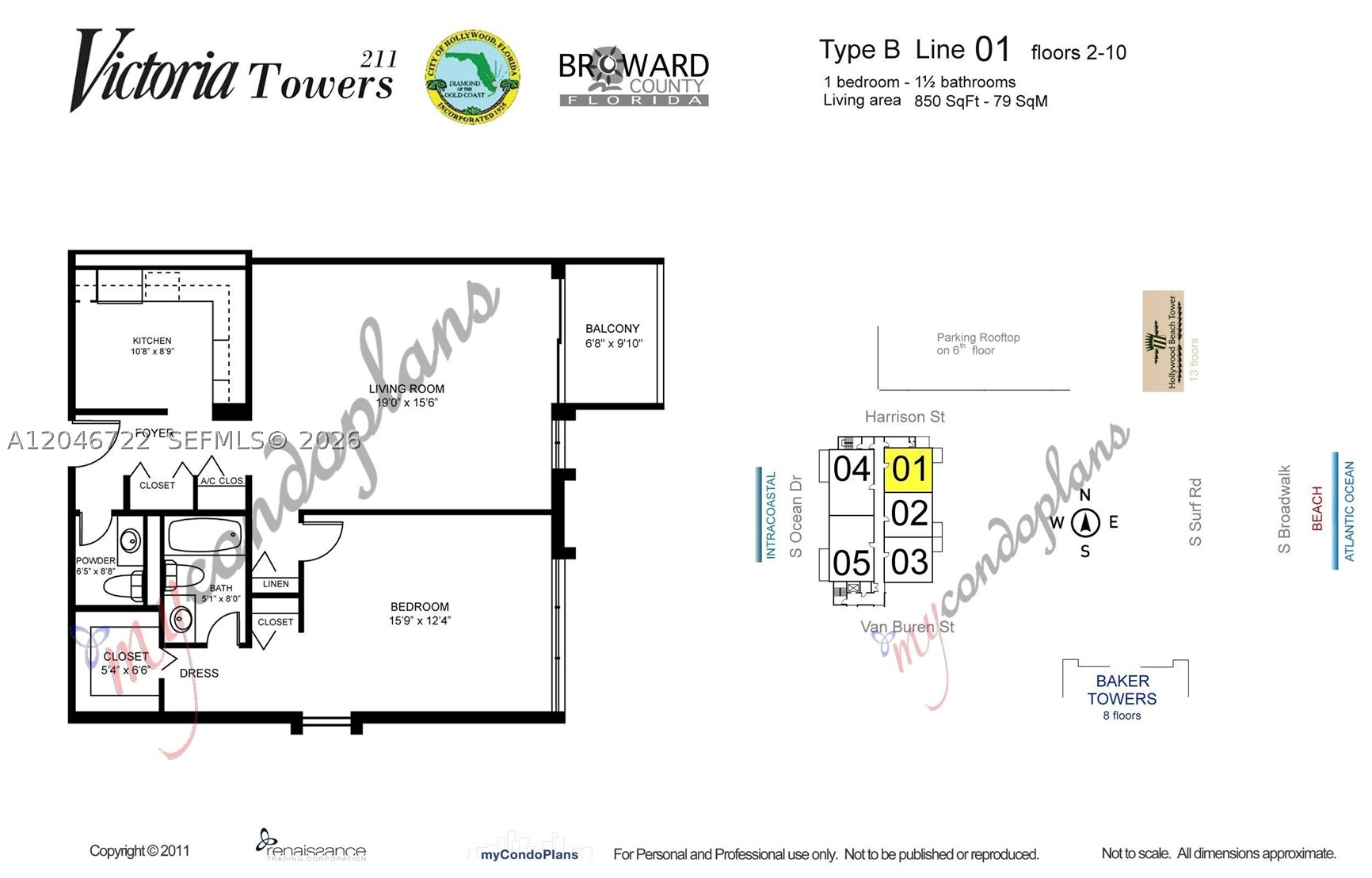 211 S Ocean Dr 501