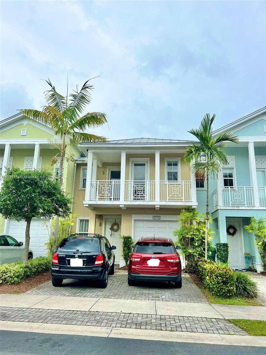 Beautiful Lakefront Home in The Reserve at Doral East. This spacious 3-bedrooms, + den, 2.5 bath home, features an open layout with a large kitchen, breakfast nook, dining area, family room, and formal living room perfect for entertaining and everyday living. The Master suite offers a private balcony with lake views, dual walk-in closets, and a large en-suite. All bedrooms access a second balcony and full bath. Upstairs laundry and den add convenience. Enjoy a private backyard overlooking the lake, plus a garage with 2 extra parking spots. Amenities include a gym and community pool. Located near top schools, new waterpark, major malls, Airport and more! Don't wait and schedule your showing today!