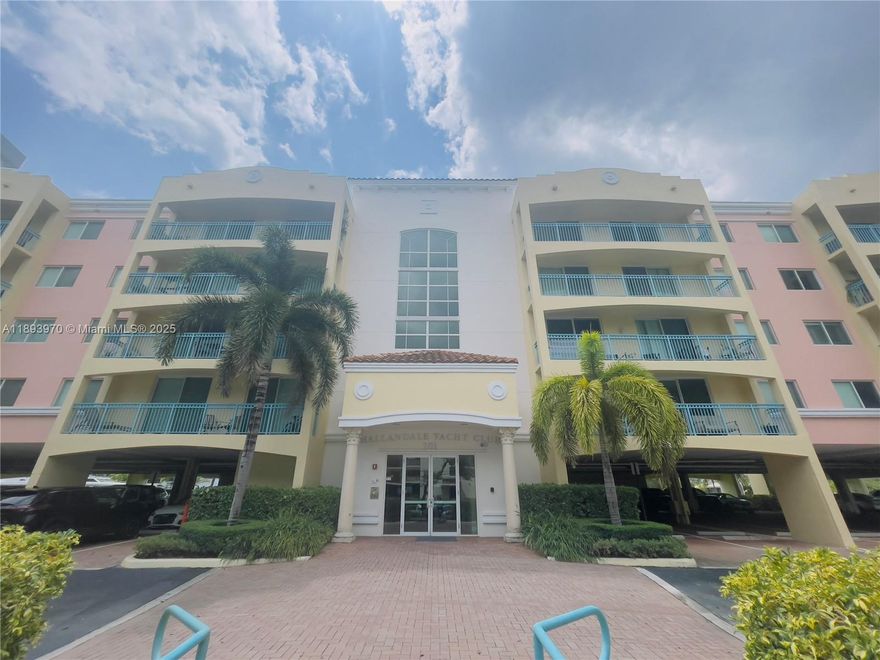 Boutique building located in the private road just few min from the beach. This is a spacious split 2 bedroom 2 bath renovated apt in the heart of Hallandale Beach. Just minutes from the beautiful beaches! This condo has brand new central AC unit and Washer/Dryer inside for your convenience. Kitchen features granite counter top and stainless steel appliances. Large balcony with City & Lake views. Unit comes with Hurricane Impact windows/sliding doors. Great for investors or primary home. See broker remarks for more info
