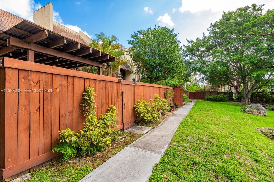 For Sale in the highly sought out Snapper Village community is this original 2bed, 2.5 bath townhome with converted third bedroom that can easily be converted back. Located directly in front of your own little lagoon, enjoy huge greenbelts w hills, award-winning pools by Homes and Gardens,  3 tennis courts, bike & jogging paths, clubhouse pavilion for parties and of course a playground for toddlers and kids! The HOA monthly includes Internet, Cable, exterior maintenance and insurance, and you can have up to 4 cars. Perfectly situated in the heart of Kendall, this community offers easy access to top-rated schools, FIU, shopping, dining, and major highways, blending convenience, lifestyle, and long-term value.