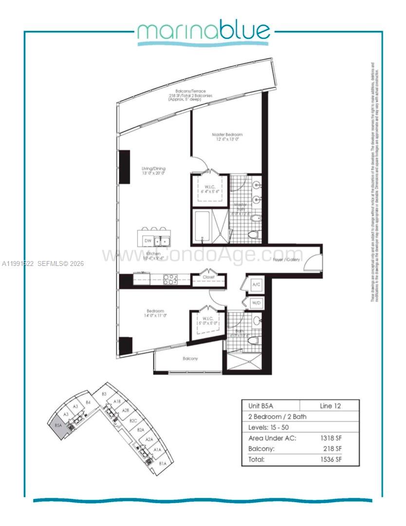 MARINABLUE CONDO - Residential Lease