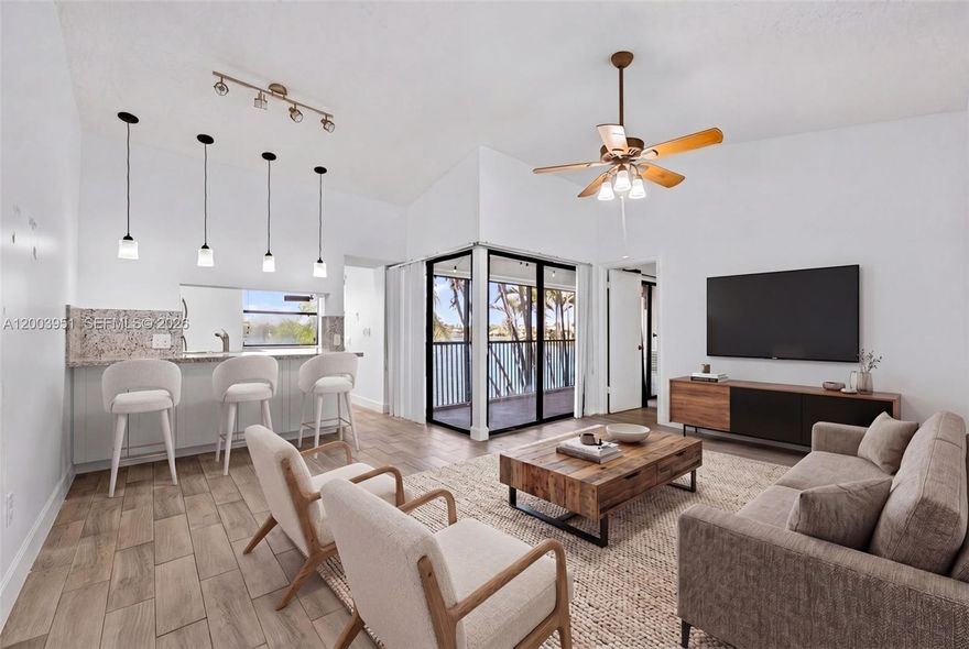 Experience lakeside living and convenience in this beautifully renovated, 2-bedroom, 2-bathroom turn-key condo located within the highly-desired, gated Lakeshore community. This modern residence boasts a bright, elevated by sleek tile flooring, a fully remodeled kitchen, and sophisticated upgraded lighting throughout. Whether you're enjoying the tranquility of lakeside living or taking advantage of the seamless commute near major highways, premier shopping, and fine dining, this move-in-ready gem offers a sophisticated lifestyle in an unbeatable location, schedule your private tour today!
