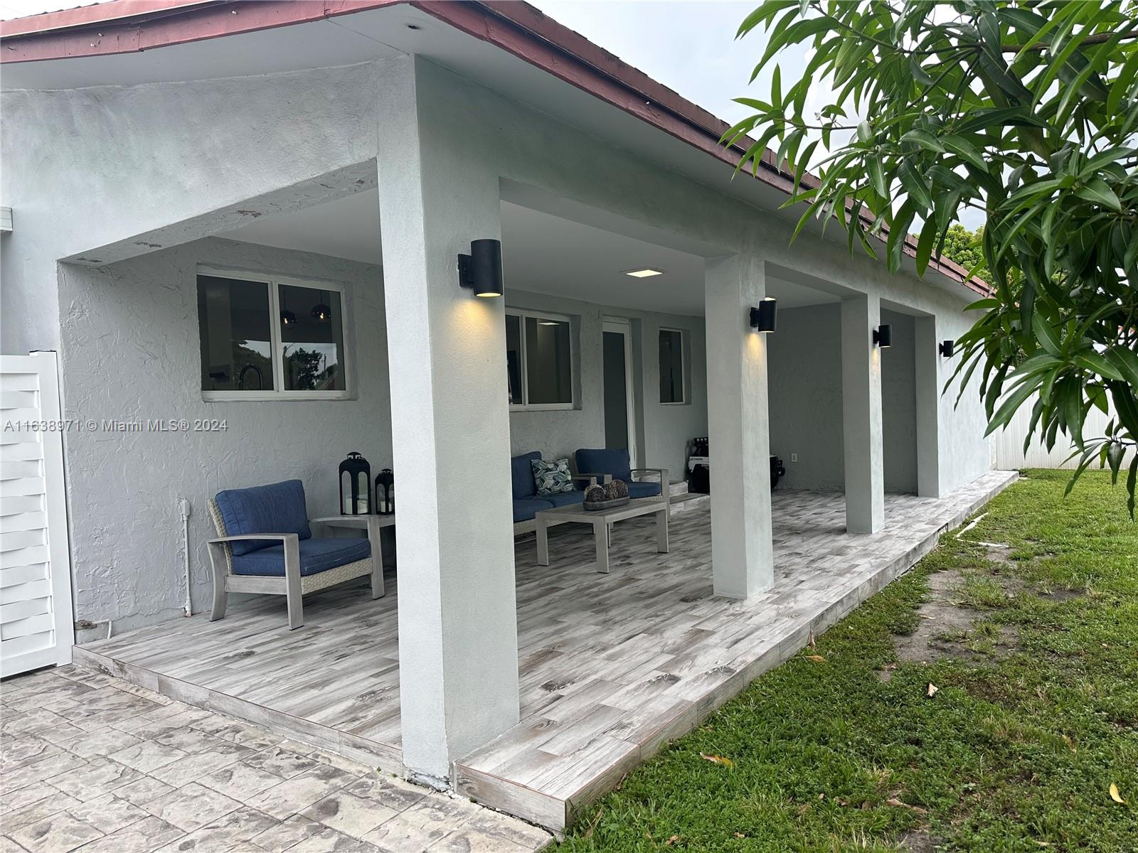 This beautiful and cozy 3-bedroom, 2-bathroom home in sought-after Hialeah offers over 8,000sq.ft lot, It features a circular driveway, a modern kitchen with quartz countertops, stainless steel appliances,a cooktop stove, wall oven.The main bedroom includes a walk-in closet, and both bathrooms have been renovated.While in the property appraisal shows a 2/1,it is currently 3/2,as the previous owners updated it decades ago; when the sellers purchase the property the C.O was approved without issues, 1/1 with a separate entrance,ideal for an in-law suite or rental income. It also has tile floors,recessed lighting, fully fenced yard with a motorized front gate, and a side terrace for gatherings.**READ BROKER REMARKS **As per owner The roof is about 15 years old, fruit tree.Call for information
