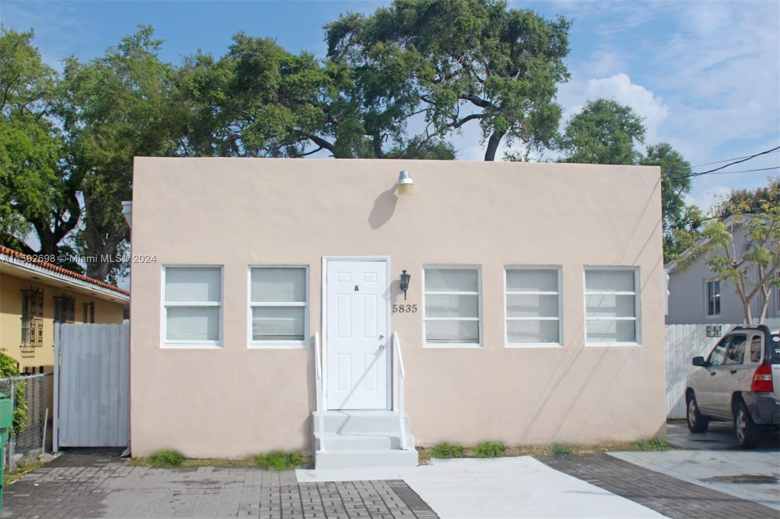 Spacious 1 bed/1 bath rental unit in the SW area. It has been updated. The apartment is on the first floor with all ceramic floors and has an open kitchen design. The bathroom has been remodeled. Has lots of windows to allow for natural lighting. Electricity, and water are included in the rental price. Centrally located in the SW Miami area, and close to restaurants and shopping centers. 12 month minimum lease. No Pets Allowed. Assigned parking space for 1 car. Requirements: 1st Month, Last Month, and Security Deposit of 1 month. For 1 person only, must have proof of income for the past 3 months, and tenant screening report which includes your credit score.