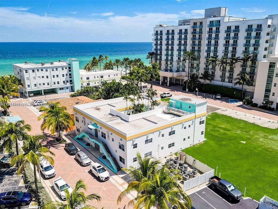 Enjoy paradise on Hollywood Beach. This boutique gated community is steps from the shore. 40 year inspection passed. Flexible rental policy.