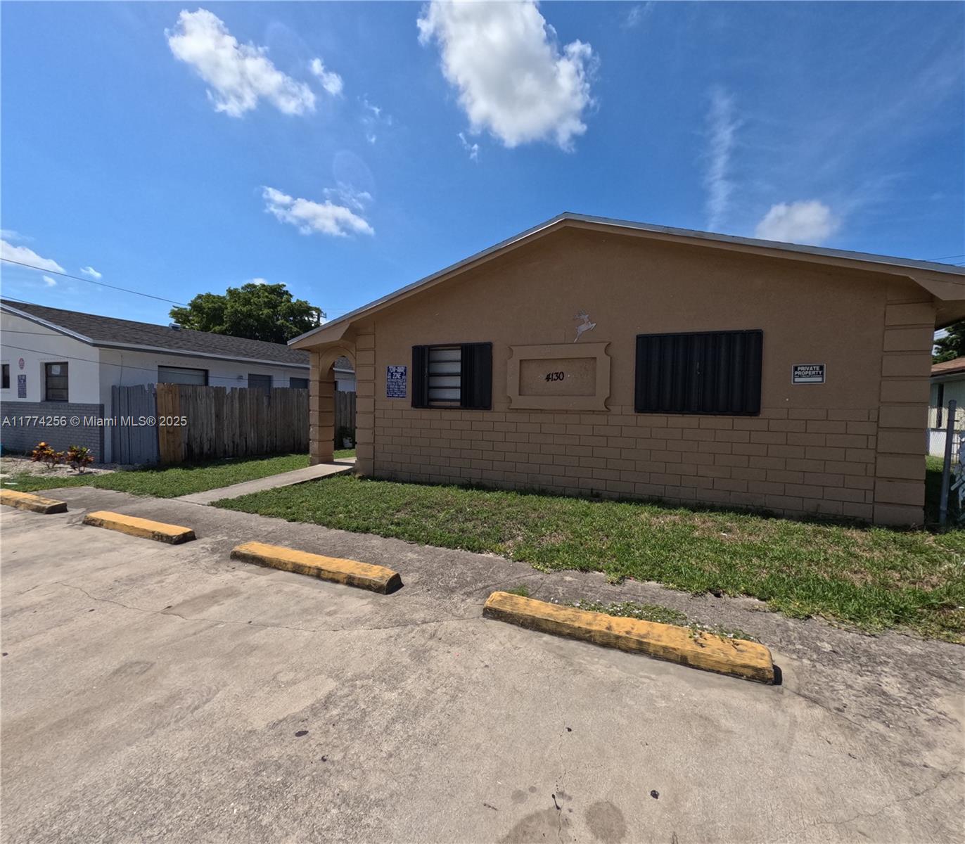 Rental Property at 4130 Sw 19th St 1-3, West Park, Broward County, Florida - Bedrooms: 1 
Bathrooms: 1  - $1,550 MO.