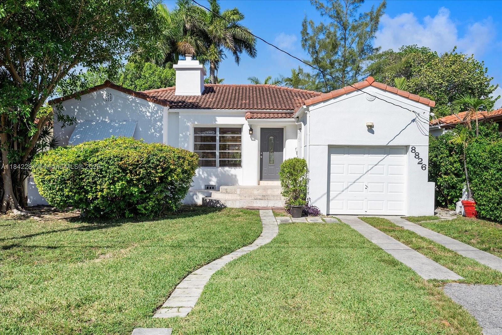Spacious single-family home located in the desired neighborhood of Surfside. Home offers 3 bedrooms and 2 bathrooms with an updated kitchen and Florida room. Large backyard, refinished hardwood floors throughout. 1 car garage. Blinds on the windows. Very quiet street. Walking distance to the beach, community center, A+ schools, shopping, restaurants and places of worship. Need 24 hour notice to show. Home is tenant occupied until August 31st, 2025 and the home will be available by September 7th, 2025