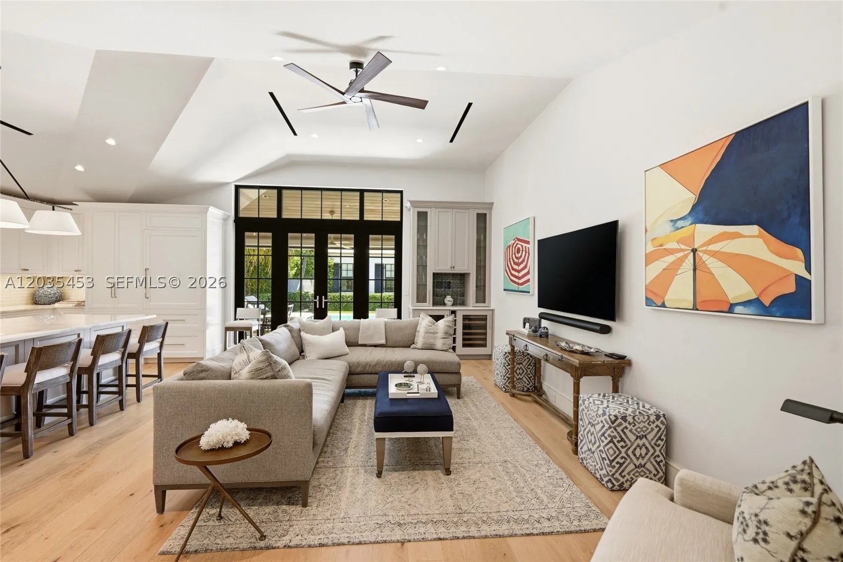 Located on the coveted ocean block of Chilean Avenue, this like-new Be – image 15