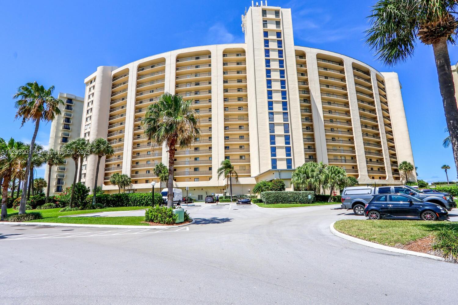 VACANT LOCKBOX CALL LIST AGENT FOR GATE ACCESS. Ocean Trail is a22 Acre community and the BEST KEPT SECRET IN JUPITER. The ONLY Condos with pool deck, directly on the beach, which means steps from your pool and hot tub to the beach. No roads to cross for beach access. A Penthouse , 14th floor. Two heated pools, nine tennis courts, exercise rooms and party facilities and more. Popular planned social events, easy to make friends for life. gate KEY to Hotel/Resort/spa/and dining on pool deck next door. No need to drive. Gorgeous modern smooth marble tile floors through-out. The unbelievable sweeping view is from EVERY room in condo. The ocean view includes Jupiter Inlet Boat traffic The MOST sought after view in Ocean Trail. Wake up in both bedrooms to the OCEAN. EZ show lbx gate access