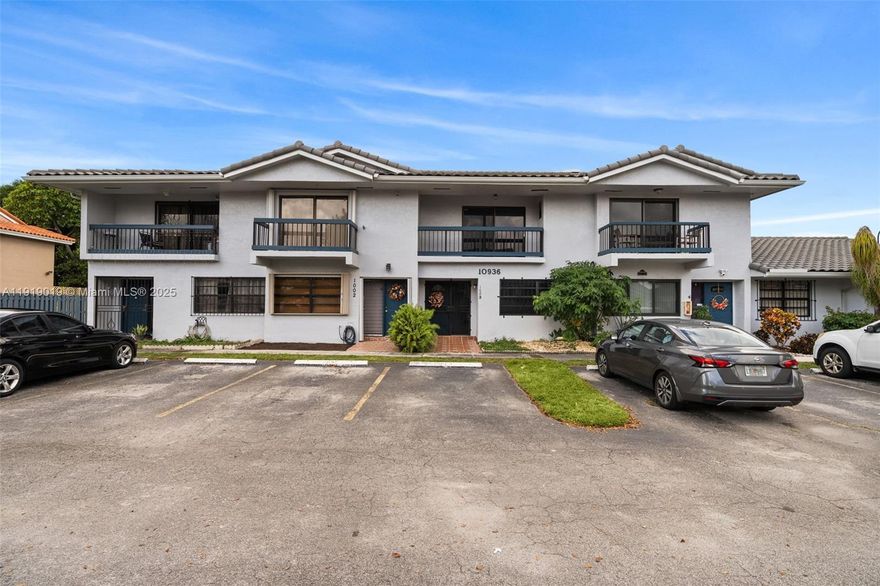 Discover your ideal home in the desirable Patio Grande community. This inviting 3-bedroom, 2.5-bath townhome features a bright, open-concept remodel with abundant natural light and a spacious fenced patio perfect for entertaining. The updated kitchen includes white cabinetry, granite countertops, and stainless steel appliances. The first floor showcases 24-inch porcelain tile, while the second floor offers gray wood laminate, beautifully remodeled bathrooms, and generous storage throughout. Ideally located near FIU, shopping, dining, and major highways connecting you to MIA and all that Miami has to offer. Move-in ready with excellent investment potential in a well-maintained community.