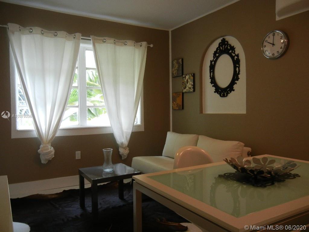 Second floor typical South Beach and real 1/1 with washer/dryer and central a/c. Wood floors and big closet. Great location. 3 blocks to ocean and walking distance to South Beach Entertainment