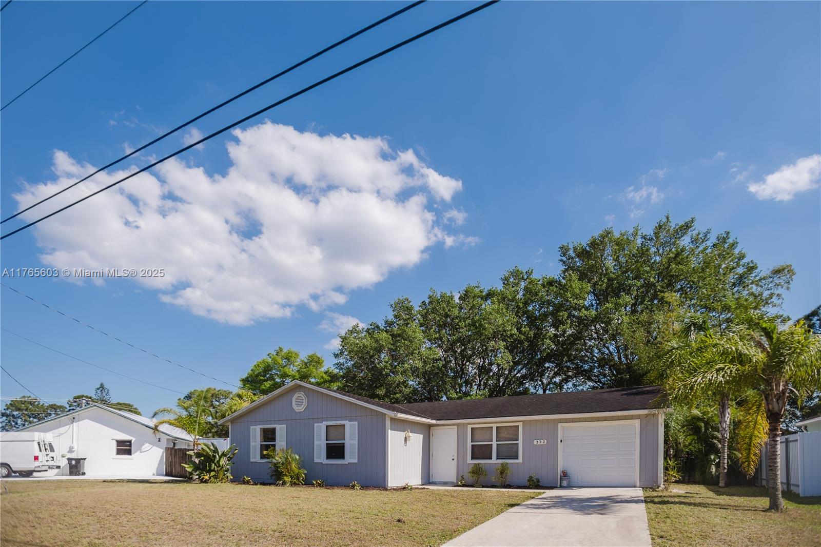Beautiful updated 3-bedroom, 2-bath home with a 1-car garage is situated in the convenient and well-established neighborhood of Port St. Lucie. Just minutes from beautiful beaches, schools, and popular restaurants, the location is ideal for enjoying all the area has to offer. The home features an updated kitchen with soft-close cabinets, granite countertops, and stainless steel appliances. The spacious master suite and fully renovated bathrooms provide modern comfort, and the large backyard offers plenty of room for a pool or outdoor entertaining. A great home in a great location.