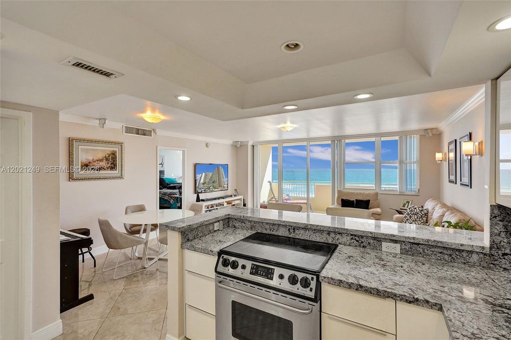 Photo of 3180 S Ocean Dr #415, Hallandale Beach, FL 33009 (MLS # A12021249)