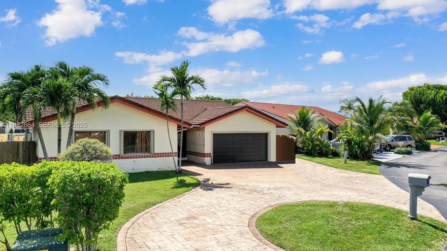 Spacious 4-bedroom, 2-bath single-family home located in the desirable Sugarwood community in Kendall. Situated within an open-gate community, this residence offers a functional floor plan with generous living areas and natural light throughout. Tile flooring throughout, brand-new roof, and freshly painted. Private backyard with pool, ideal for entertaining. Located in a well-maintained, established community near top-rated schools, shopping, dining, and major highways. A great opportunity to own in a highly desirable area.