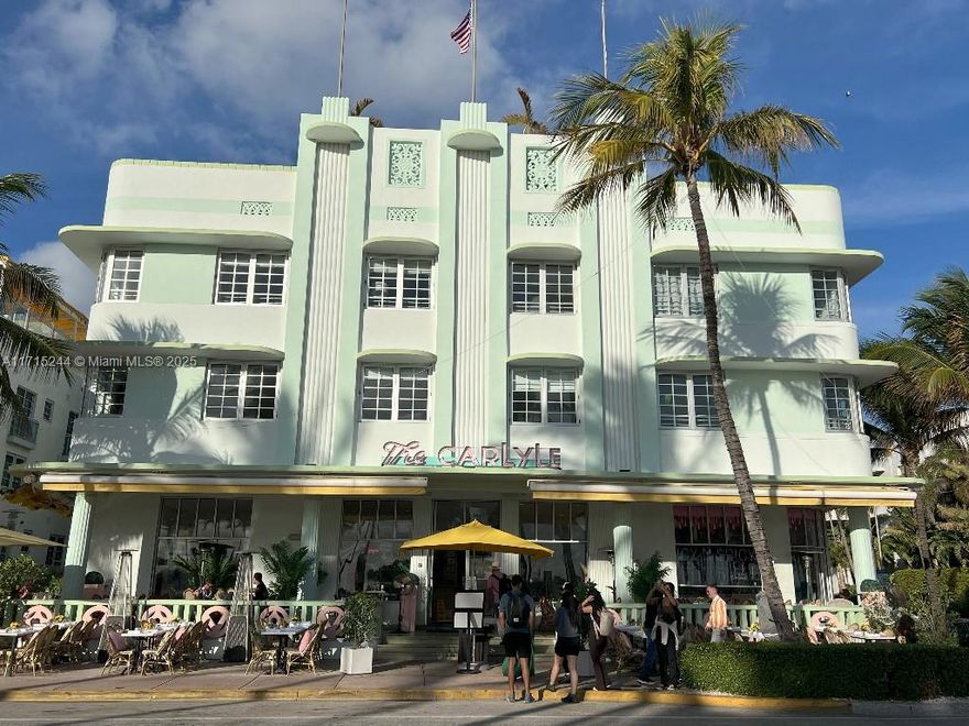 Looking for luxury, location, and income potential? Welcome to this stunning 3rd-floor apartment at the iconic Carlyle Hotel, offering breathtaking views of Ocean Drive and just steps from the beach. The spacious, light-filled open-concept layout is a perfect canvas to create your dream space. This property is ideal for both residential living and investment, with no rental restrictions. Rent short-term via platforms like Airbnb or VRBO to generate income. Enjoy 24/7 concierge service and the best of Miami living, whether for a vacation home, permanent residence, or smart investment!