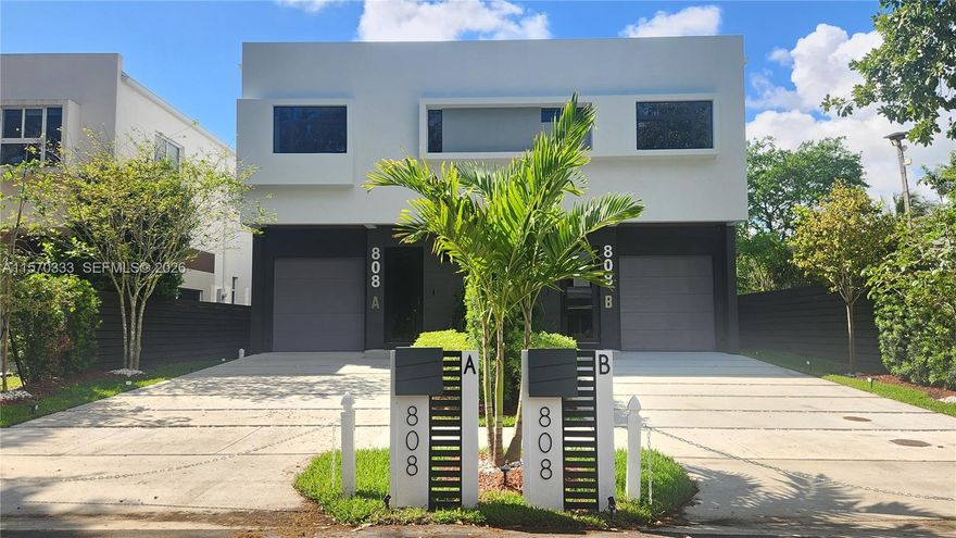 New construction townhouse in Tarpon River on a quiet dead-end street. High ceilings and double-height dining area create an open, modern feel. Spacious Italian kitchen, impact windows and doors, smart home wireless technology, surveillance cameras, and multi-zone sound system 
3 bed | 2.5 bath | 1-car garage.
2,662 Sq. Ft. A/C | 3,142 Sq. Ft. total.
No HOA — exceptional value in Tarpon River. Cameras in place