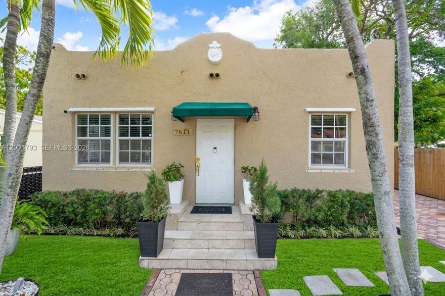 Updated home with covered garage, versatile spaces, and a fully fenced yard offering privacy and functionality. Recent improvements include a new roof, updated plumbing, and fresh interior paint.

Spacious layout with ample parking and no HOA. Conveniently located just minutes from Downtown Miami and near Wynwood and the MiMo District, with easy access to major roads, shopping, and dining.

Great opportunity for end-users or investors.