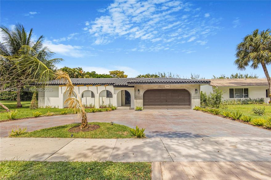 Welcome to this beautifully maintained home in the heart of Miami Lakes. Ideally located within walking distance to Main Street, Publix, and top-rated schools, this residence offers both convenience and charm. The home features a custom-designed kitchen with granite countertops, stainless steel appliances, and ample storage. Renovated bathrooms include modern fixtures and stylish vanities. An open living layout flows seamlessly to a spacious backyard, complete with a terrace, built-in barbecue, and pool, perfect for entertaining or relaxing year-round.
Situated in a quiet, highly desirable neighborhood with no HOA, enjoy the freedom of homeownership surrounded by parks, scenic bike paths, dining, shopping, and the vibrant Miami Lakes lifestyle. Call the listing agent to schedule your private showing.
