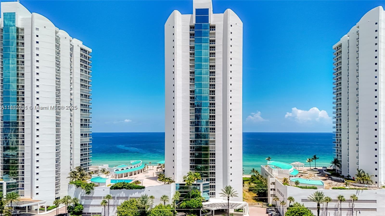 With or without Furniture.This true 3-bedroom, 3-bathroom unit offers breathtaking, unobstructed ocean views with no interference from neighboring buildings. The expansive corner layout features a wrap-around balcony, a dedicated laundry room, walk-in closets, and additional storage space within the building. Assigned parking is included for your convenience. Seasonal rental available (6 months) With or without Furniture. Located in the prestigious Oceania development, residents enjoy world-class amenities, including a health club, spa, fine dining restaurants, tennis courts, racquetball, and a marina. Contact the listing agents for access and further information.