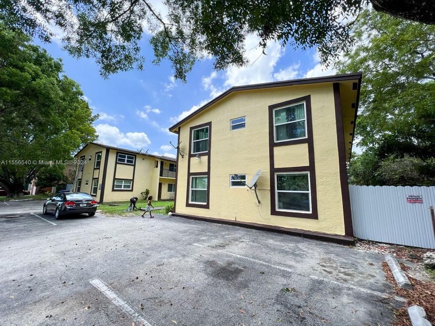 Amazing opportunity to own an income producing property. The addresses are 7490 and 7480 SW 10TH CT.
Two buildings with 8 units, 4 4 bedrooms and 2 Bathrooms and 4 3 bedrooms 2 bathrooms, generating an stady income and a 7% cap rate. All renewed units, new roof, new electrical. Please call us for more info.