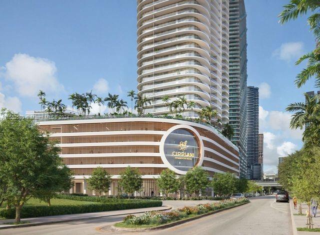 Positioned on a privileged location, at the gateway to the vibrant Miami neighborhood of Brickell, Cipriani Residences Miami epitomizes
the timeless Italian spirit, style, and service for which the brand is so revered. This unique apartment with 4 beds/4.5 bath has amazing
views to the bay, to the city and to the Miami Sunsets, private elevators, 24-hour catering services by Cipriani and part of the Canaletto
Collection. A must see property.
