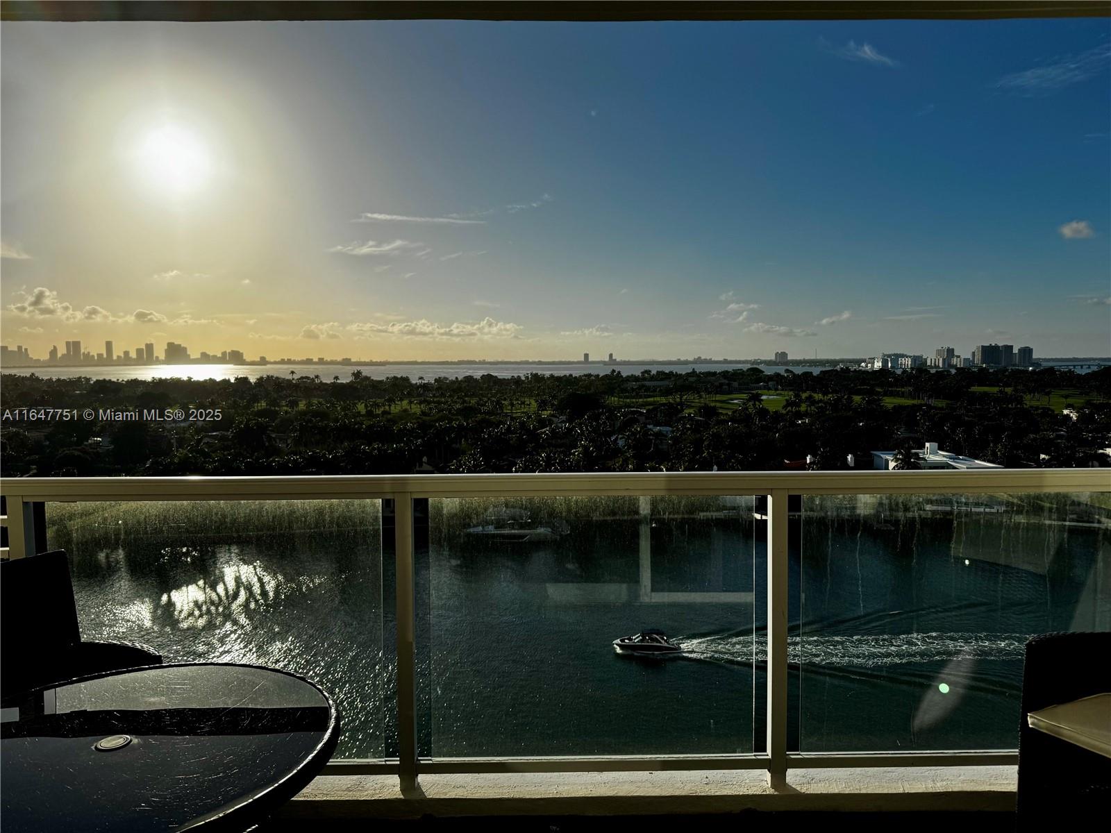 2-bedroom, 2-bathroom high-rise unit, boasting high-impact windows that showcase stunning direct water views, and the vibrant downtown skyline from every room. Washer & dryer in unit. 1 assigned parking space and 1 assigned storage. Enjoy a lifestyle of luxury with top-notch amenities including a marina with 20 boat slips, a heated pool, an on-site restaurant, and a state-of-the-art fitness center—all in a pet-friendly environment! With maintenance fees covering cable, high-speed internet, water, and centralized air conditioning, convenience is at your fingertips. Located at the prime intersection of 56th and Collins Avenue, you're just moments away from Bal Harbor Shoppes, the beach, and a beautiful 7-mile boardwalk. Top-rated schools, shops, and places of worship are also within reach.