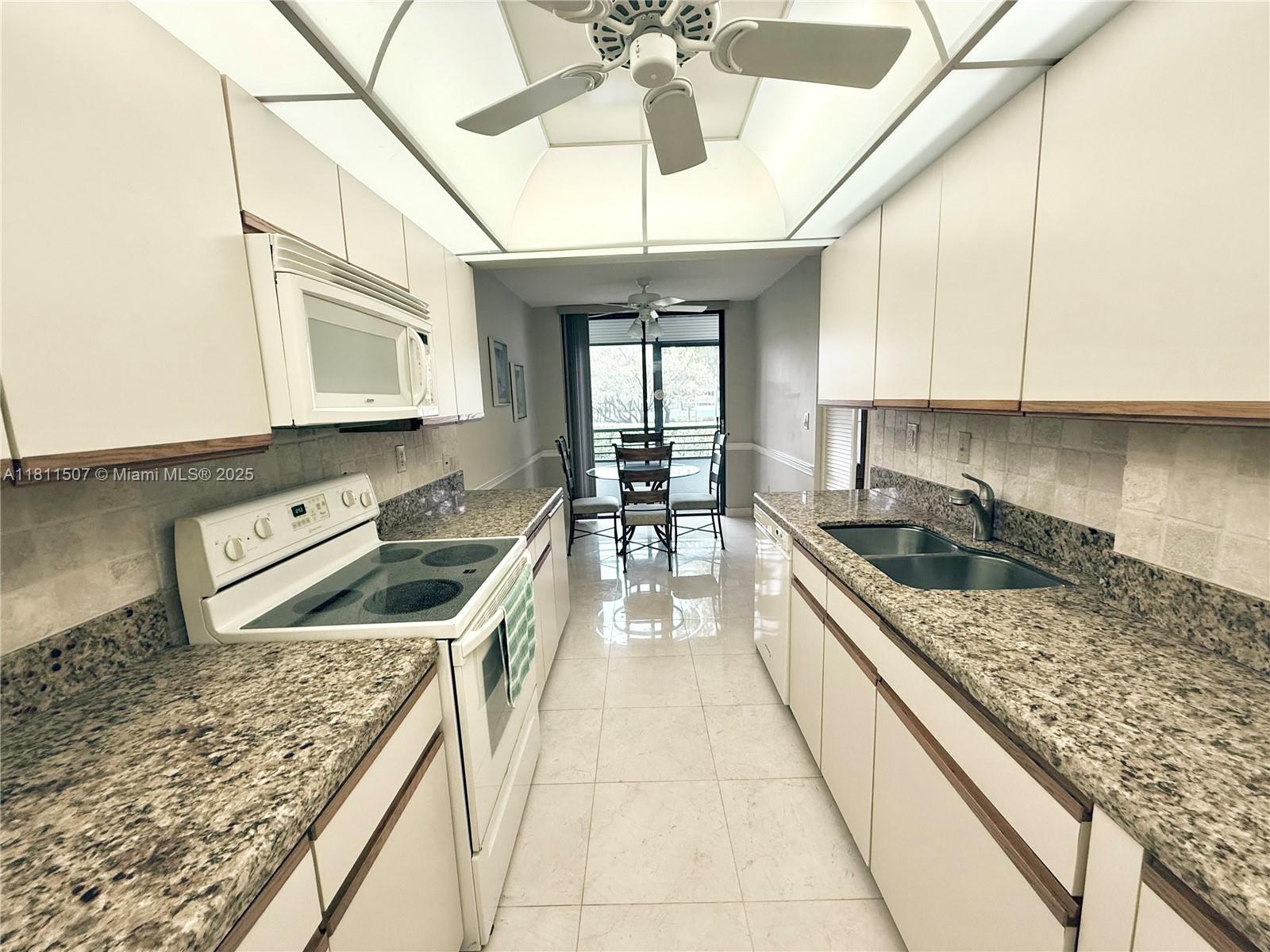 This bright & spacious 2nd floor corner unit has 2 bedrooms, 2 full baths, and a corner wrap-around screened porch with hurricane shutters. Split floor plan 1,320 sq. ft unit. Primary ensuite features huge walk-in closet. New A/C 2025 & hot water heater 2019, washer & dryer in unit. Located 1 mile from the famous Hollywood Beach & Broadwalk in the quiet gated community of Sheridan by the Beach. Two minutes to Publix, Walmart, & beautiful parks. Amenities include 2 heated pools 2 clubhouses, BBQ areas, gym, fitness center, sauna, tennis/pickleball courts. One small pet allowed. No renting 1st 3 yrs. All inspections & maintenance are complete. Well-managed community & no special assessments. HOA fees incl. cable & 1 premium channel. 1 assigned parking spot & lots of guest parking