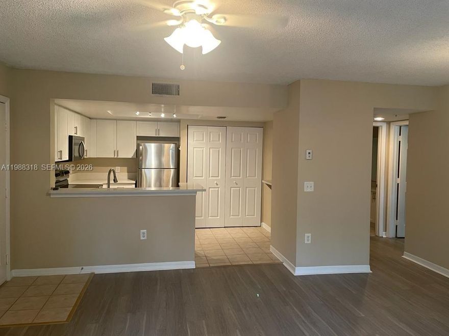 Excellent community for Investors or end users!! Do not miss this opportunity to live or invest in a great community with pool, tennis courts and very nice areas for relaxing will be vacant 3/31. Water heater has 1 year, dishwasher less than 1 year and dryer 1 year old. We will start showings once is vacant. . Call listing agent for showings. Easy to show. Lockbox.
