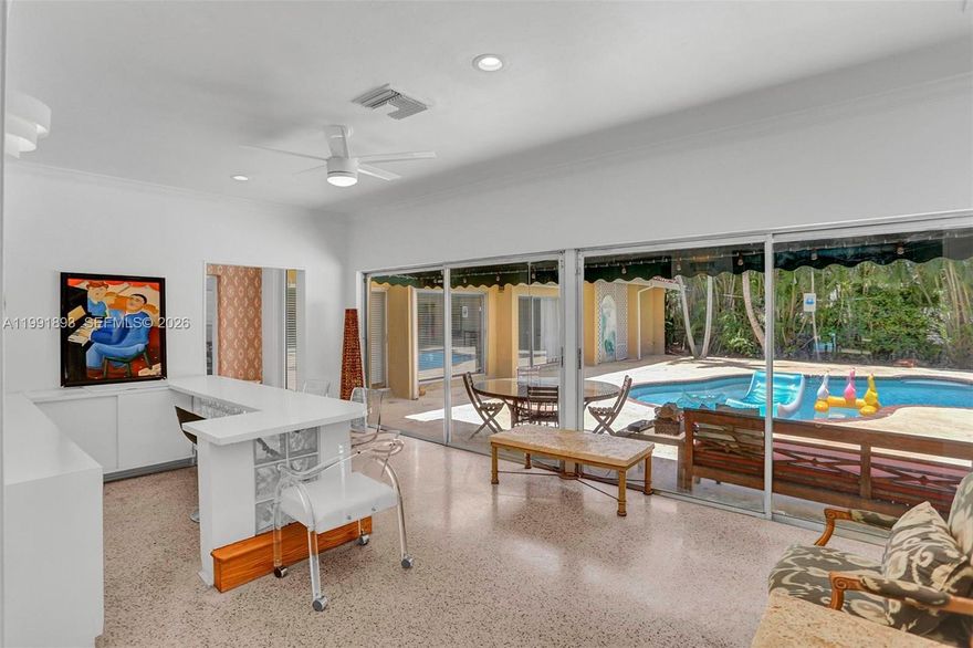 Within minutes to University of Miami near Downtown Coral Gables, students and faculty members are welcome. Gorgeous property offering 5 bedrooms, 4 full baths, spacious closets, partially furnished, beautiful and private backyard with pool, 1 car garage, 2 ac units. Exclusions; inquire.