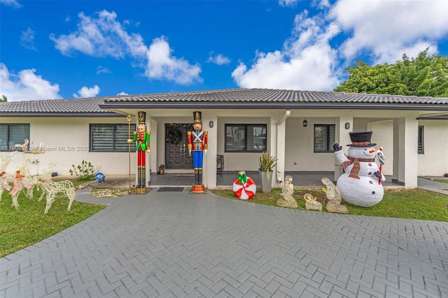 Introducing a beautifully renovated home newly on the market, featuring 5 bedrooms, 3 bathrooms, and a completely independent apartment, perfect for in-laws or rental income. Sitting on a corner lot of almost 1 acre, this property offers exceptional space, privacy, and endless possibilities.
This home has been upgraded from top to bottom, including a brand-new kitchen, new flooring, new roof, new bathrooms, and all impact windows and doors. Enjoy the Florida lifestyle with a sparkling private pool and an enormous backyard with more than enough room to park a boat, RV, jet ski, or multiple vehicles.
Located in one of Miami’s most desirable and centrally located neighborhoods, the property is just steps from some of the best schools in the area and minutes from major highways, shopping, dining, and everything you need.
A rare opportunity to own a move-in ready home with land, luxury finishes, and unmatched convenience.