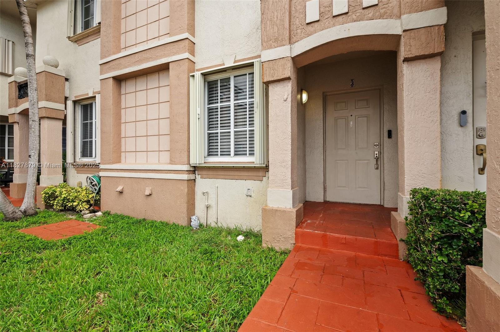 The Secret Garden Townhomes really are one of Miami’s best-kept secrets. Attractive and well-maintained, they are tucked into the Fontainebleau neighborhood between Flagler & the Dolphin Expy, at the heart of Miami-Dade County. The showpiece entrance to Unit 3B welcomes you into a bright, airy gem in beautiful condition. You’ll love the soothing sanctuary vibe that fills every room, created by a soft grey palette. Remodeled baths, stainless steel appliances & gorgeous tile & wood-like floors elevate the living experience. Eye-catching details such as granite kitchen counters and backsplashes, a coffered lighting installation, and the arched window-pass between the kitchen & living room put the final touches on this chic home. Fenced patio. One parking space and guest spaces.