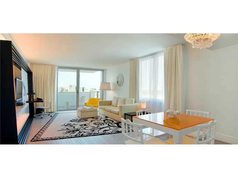 Lower than developer pricing! Owner says "SELL" Beautifully Furnished large 1Bed/1.5Bath with Balcony and separate Kitchenette which can be easily converted into full kitchen. Apartment is managed by APPROVED 3rd Party management company. Unit Produced approx $50K in gross revenue f or 2014-15. The Residences at the Mondrian South Beach offer a spa, gym, pool overlooking the bay and a restaurant. Unit is sold furnished (included in the price). NOT IN THE HOTEL PROGRAM . MAKE An Offer!